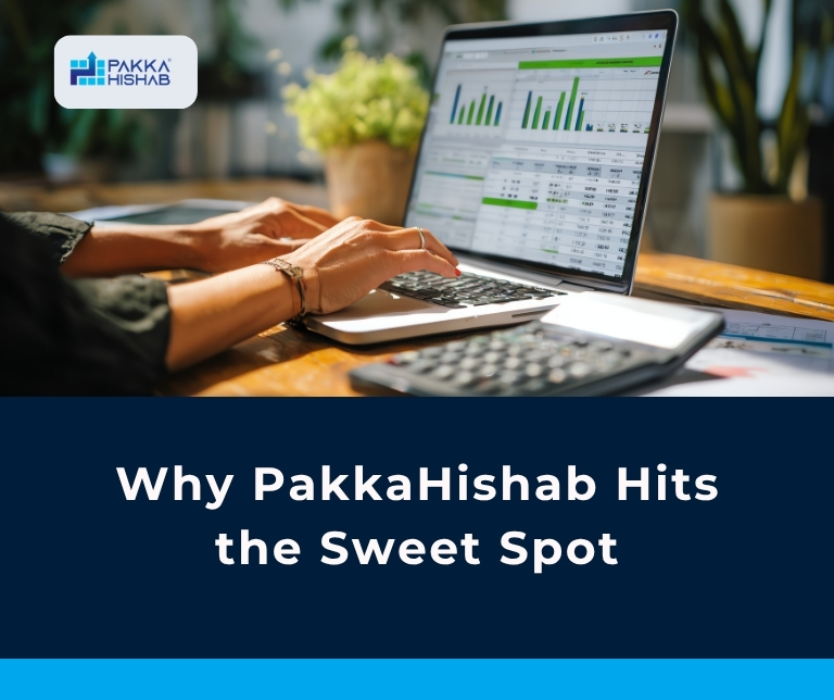 PakkaHishab dashboard for construction project tracking in Bangladesh